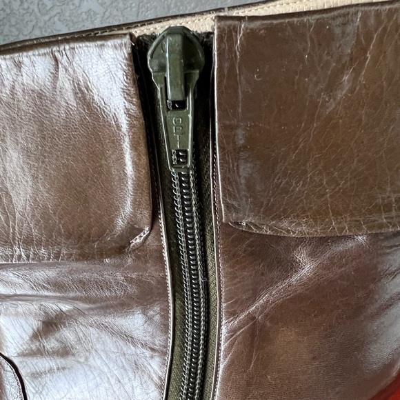 NWOB FEBO Women's Leather Boots Size 7. - Picture 7 of 7